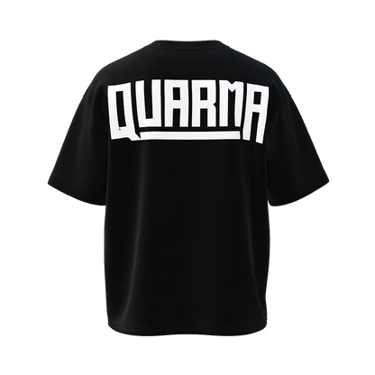 QUARMA oversized T-Shirt BLACK