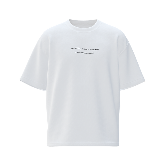 QUARMA oversized T-Shirt WHITE
